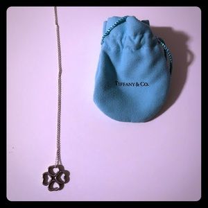 Tiffany is for heart clover necklace